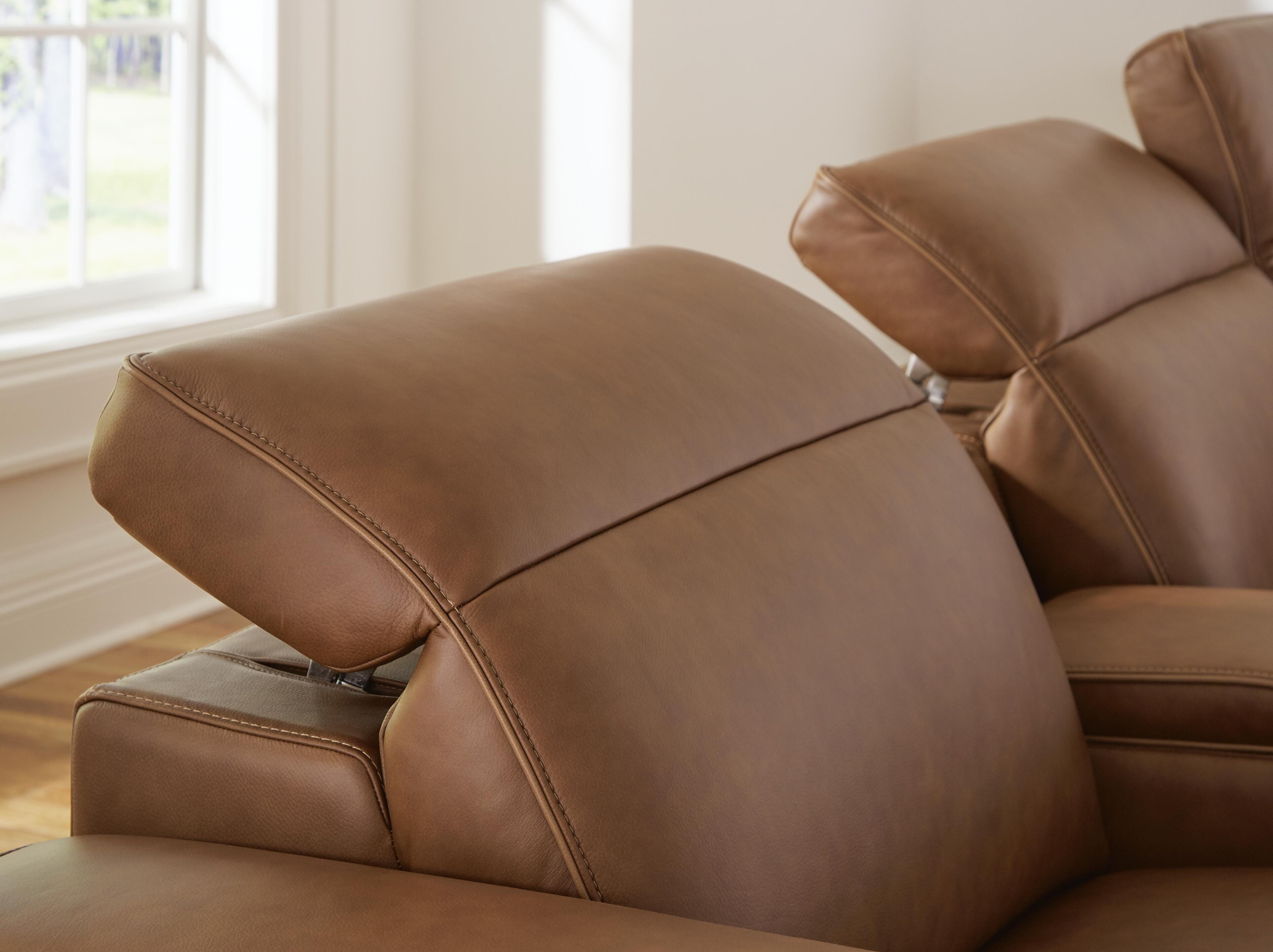 Magic Man 5-Piece Power Reclining Sectional with Console