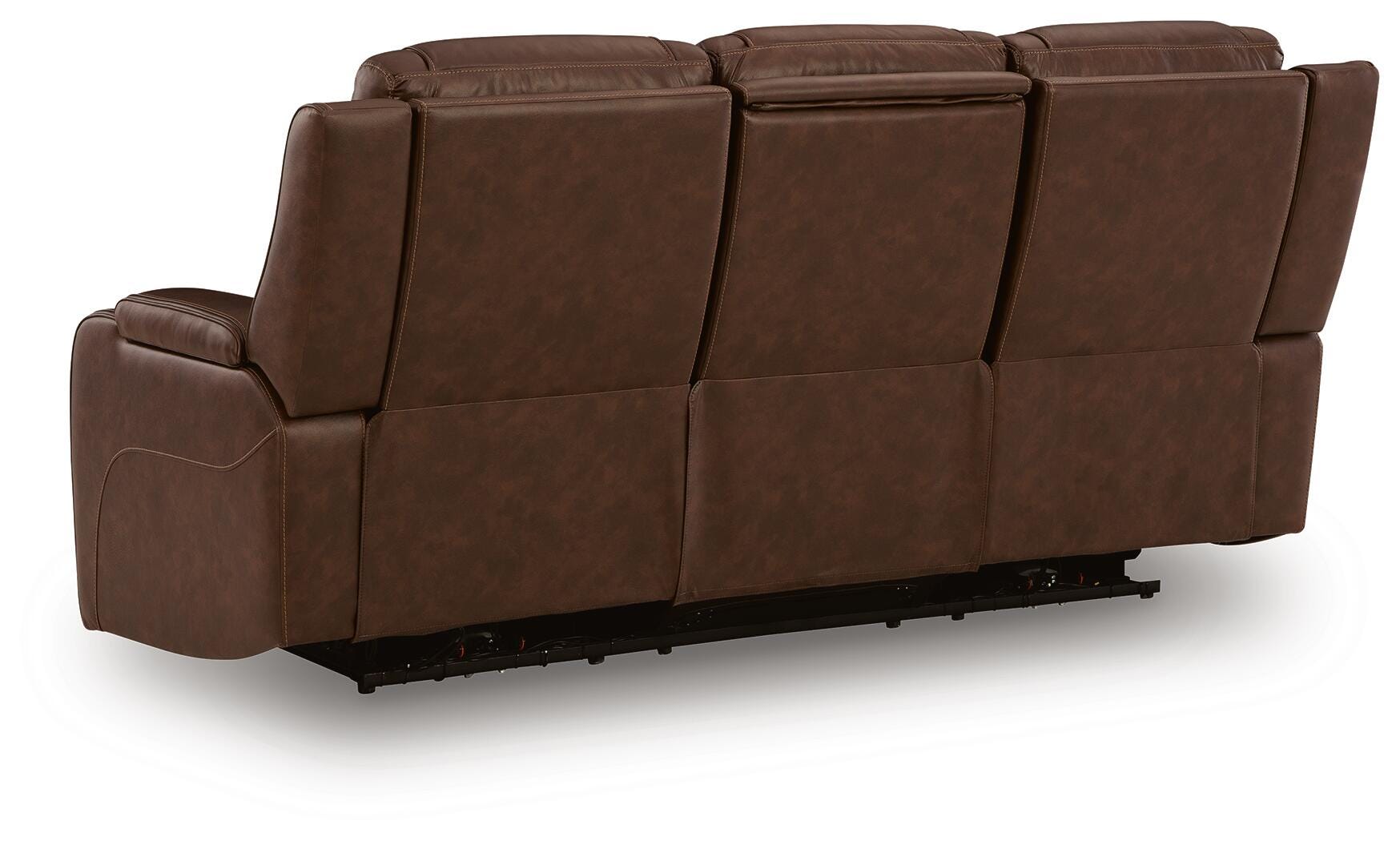 Knightington Power Reclining Sofa and Loveseat with Audio