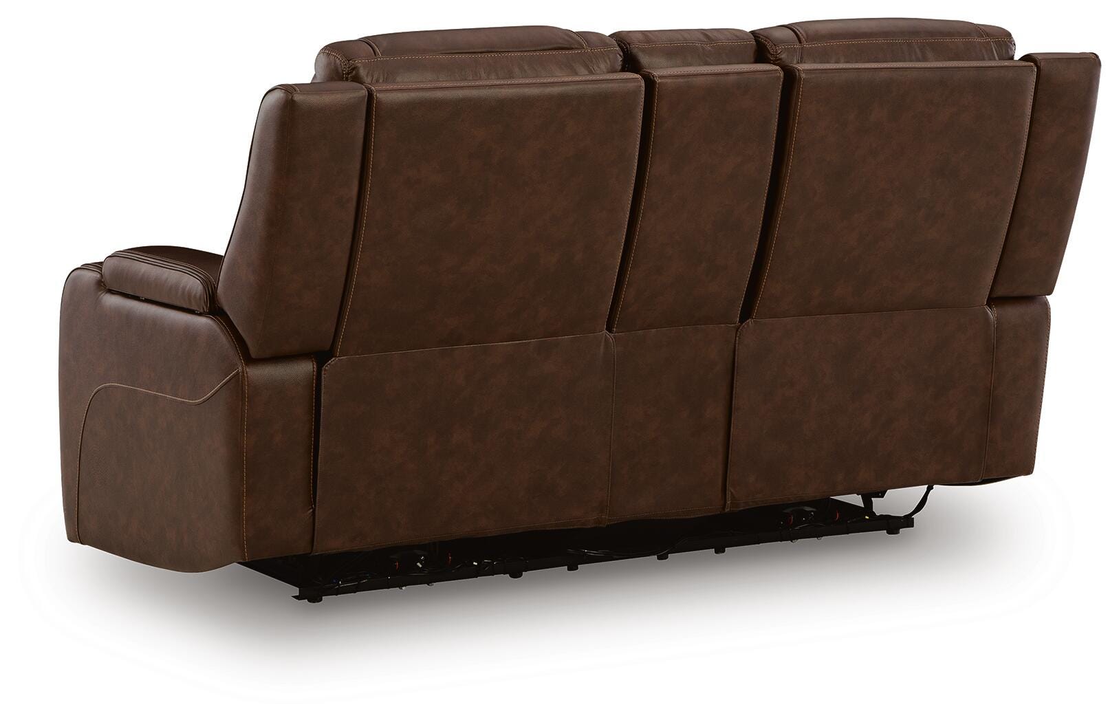 Knightington Power Reclining Sofa and Loveseat with Audio