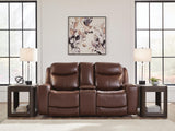 Bexhurst Power Reclining Loveseat with Console
