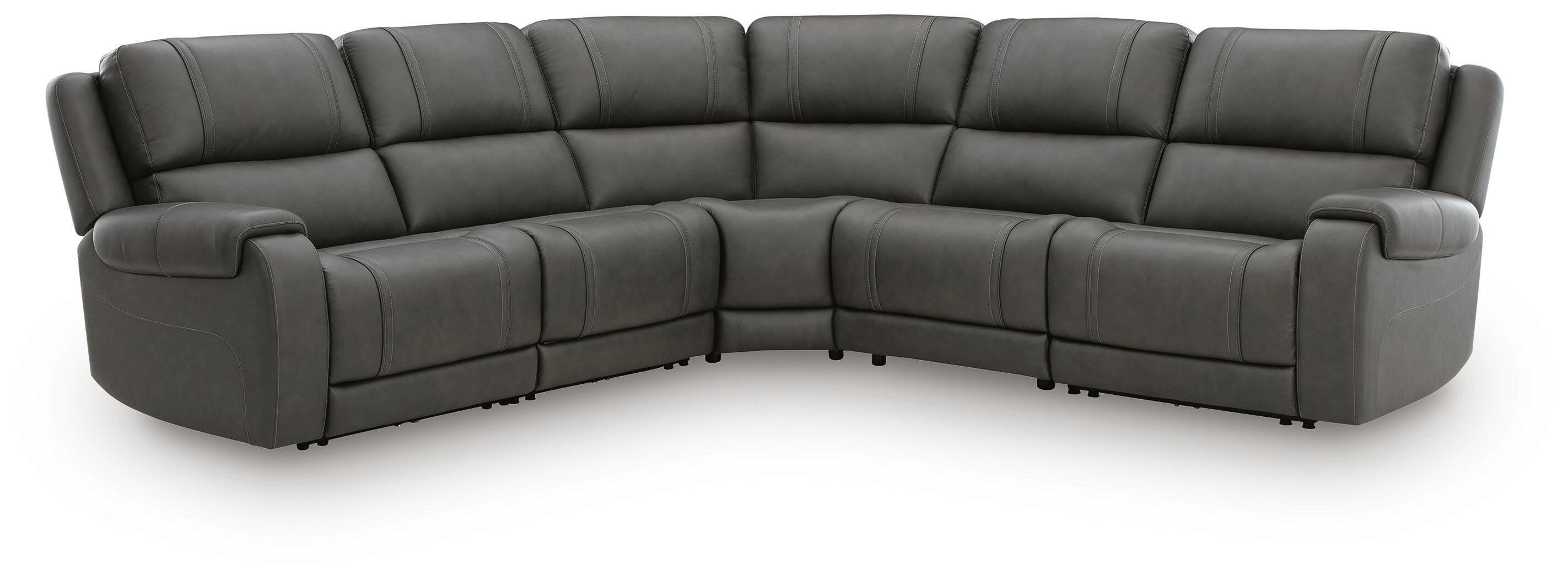 5Z - Pittson 5-Piece Power Reclining Sectional