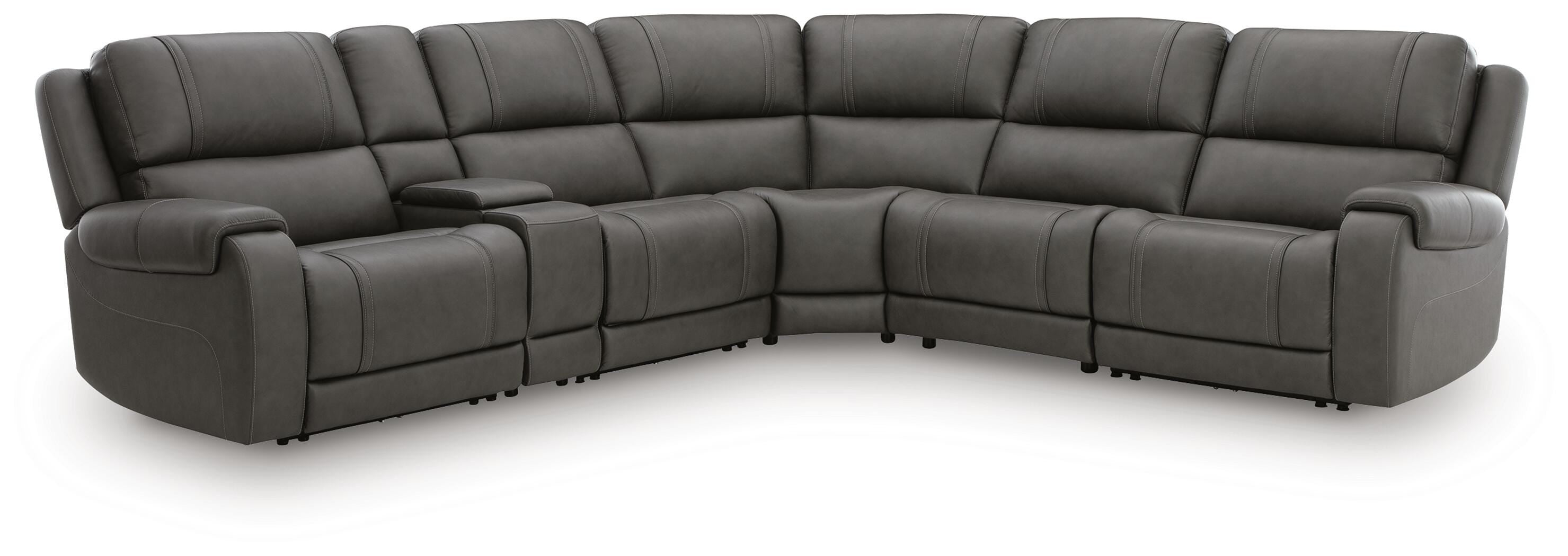 5Z - Pittson 6-Piece Power Reclining Sectional
