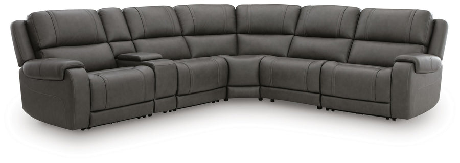 5Z - Pittson 6-Piece Power Reclining Sectional