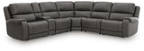 5Z - Pittson 6-Piece Power Reclining Sectional