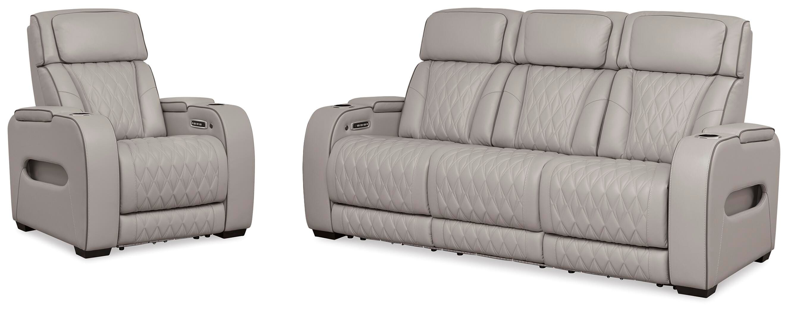 Boyington Power Reclining Sofa and Recliner
