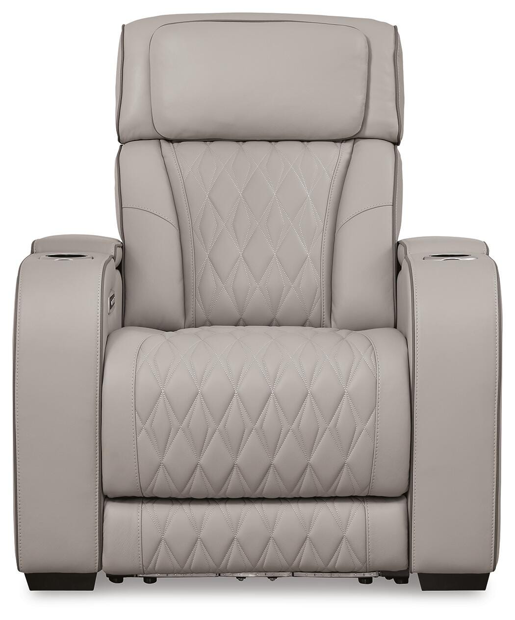 Boyington Dual Power Leather Sofa, Loveseat and Recliner