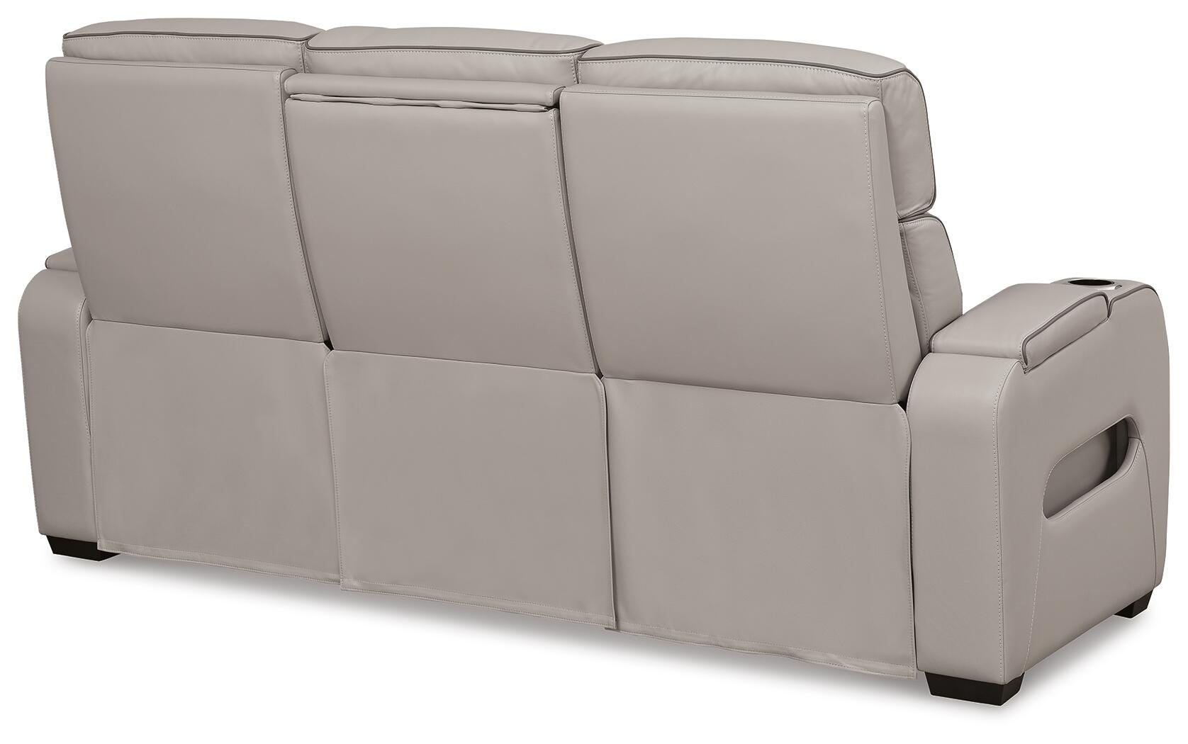 Boyington Dual Power Leather Sofa, Loveseat and Recliner