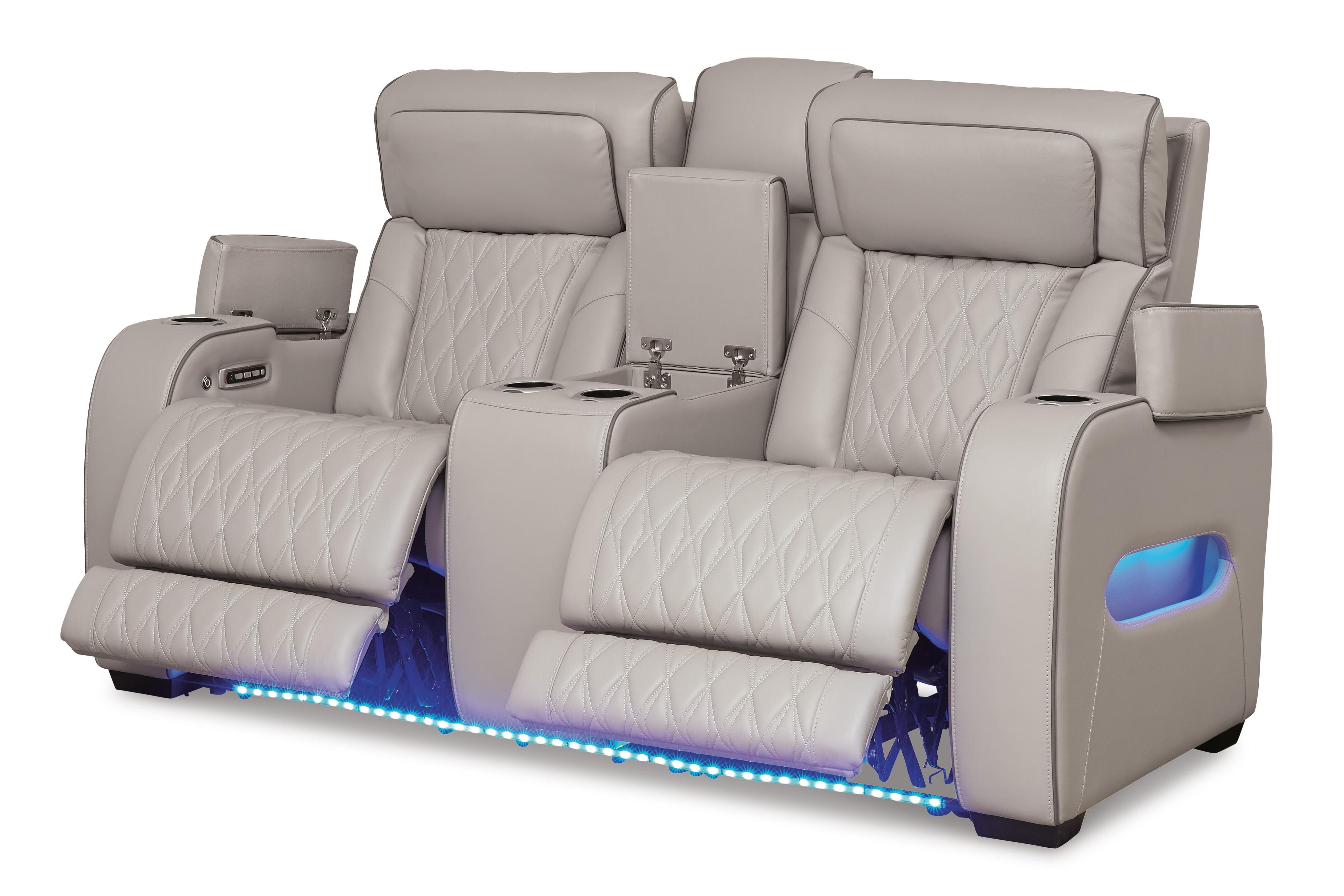 Boyington Power Reclining Loveseat with Console