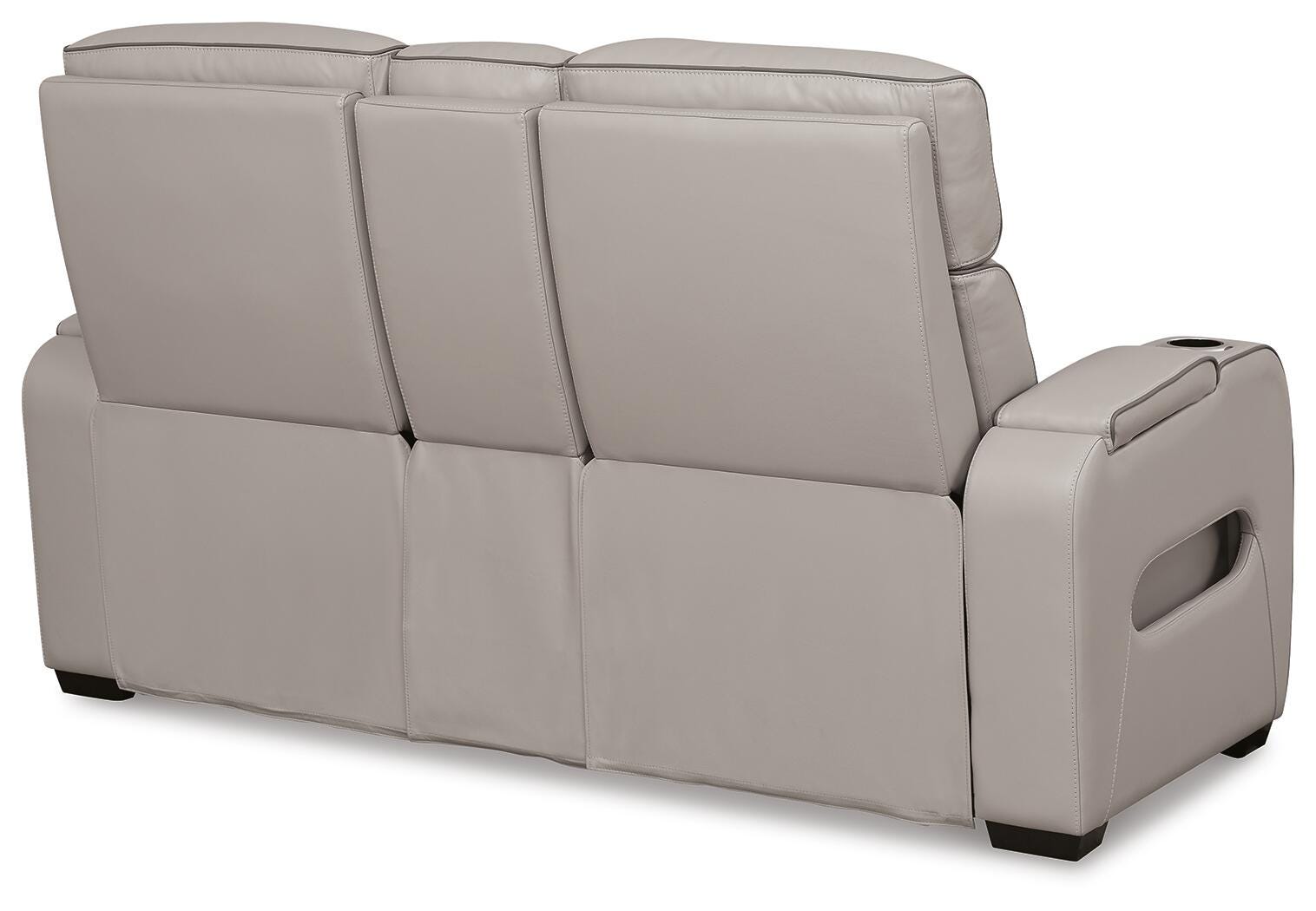 Boyington Dual Power Leather Sofa, Loveseat and Recliner