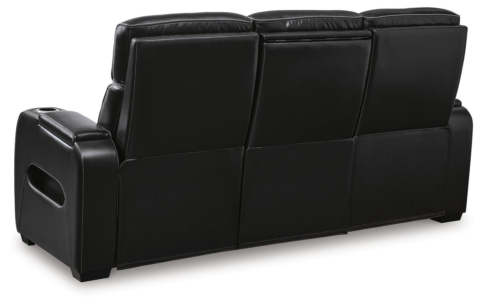 Boyington Dual Power Leather Sofa, Loveseat and Recliner