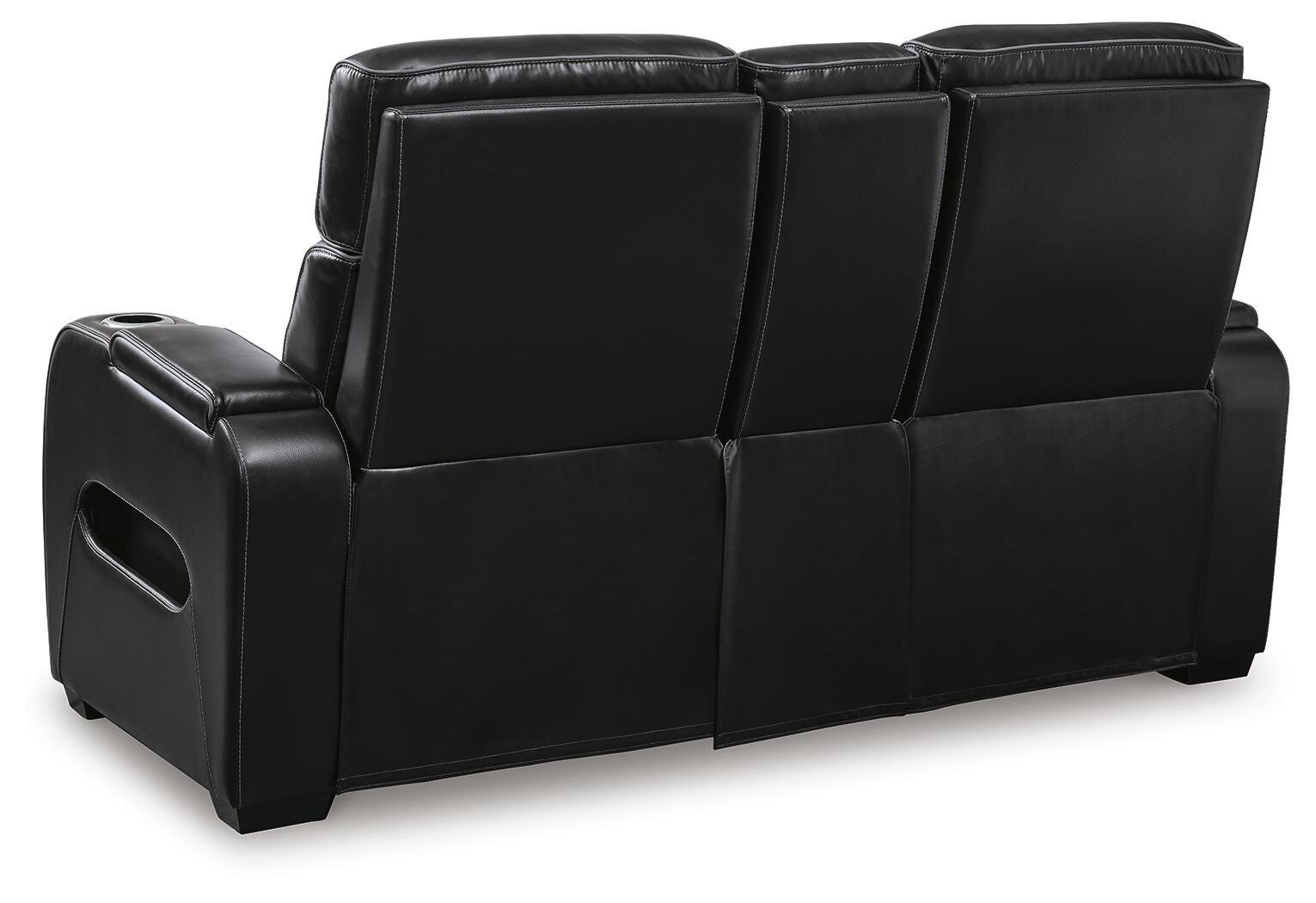 Boyington Dual Power Leather Sofa, Loveseat and Recliner