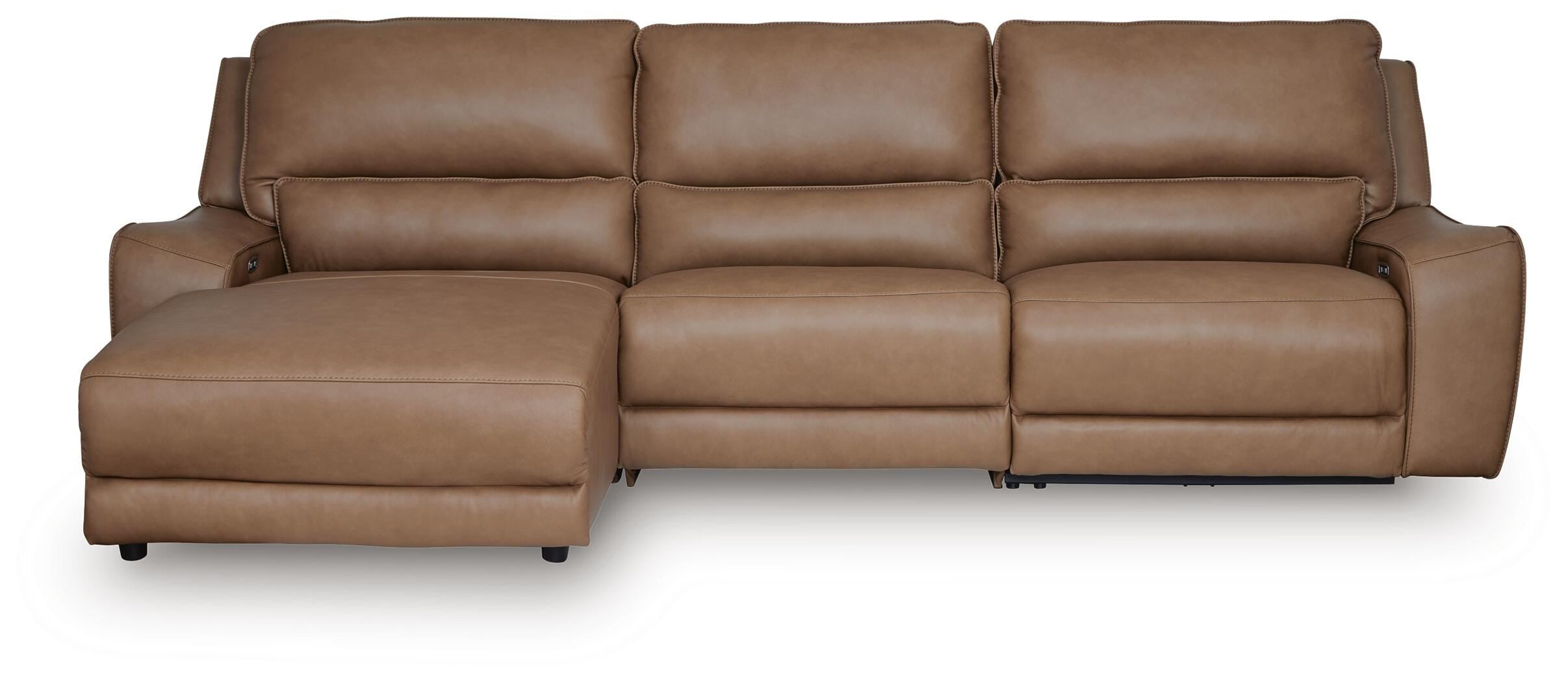 DeepWakes 3-Piece Reclining Sofa Chaise