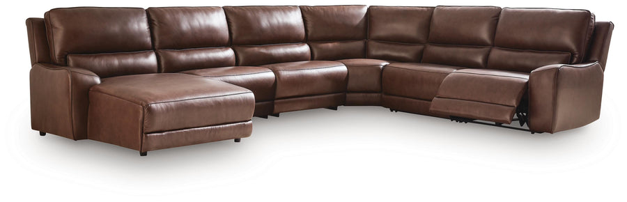 DeepWakes 6-Piece Reclining Sectional with Chaise