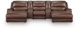 DeepWakes 5-Piece Power Reclining Sectional with Chaise
