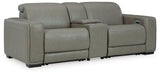 Correze 3-Piece Power Reclining Sectional Loveseat