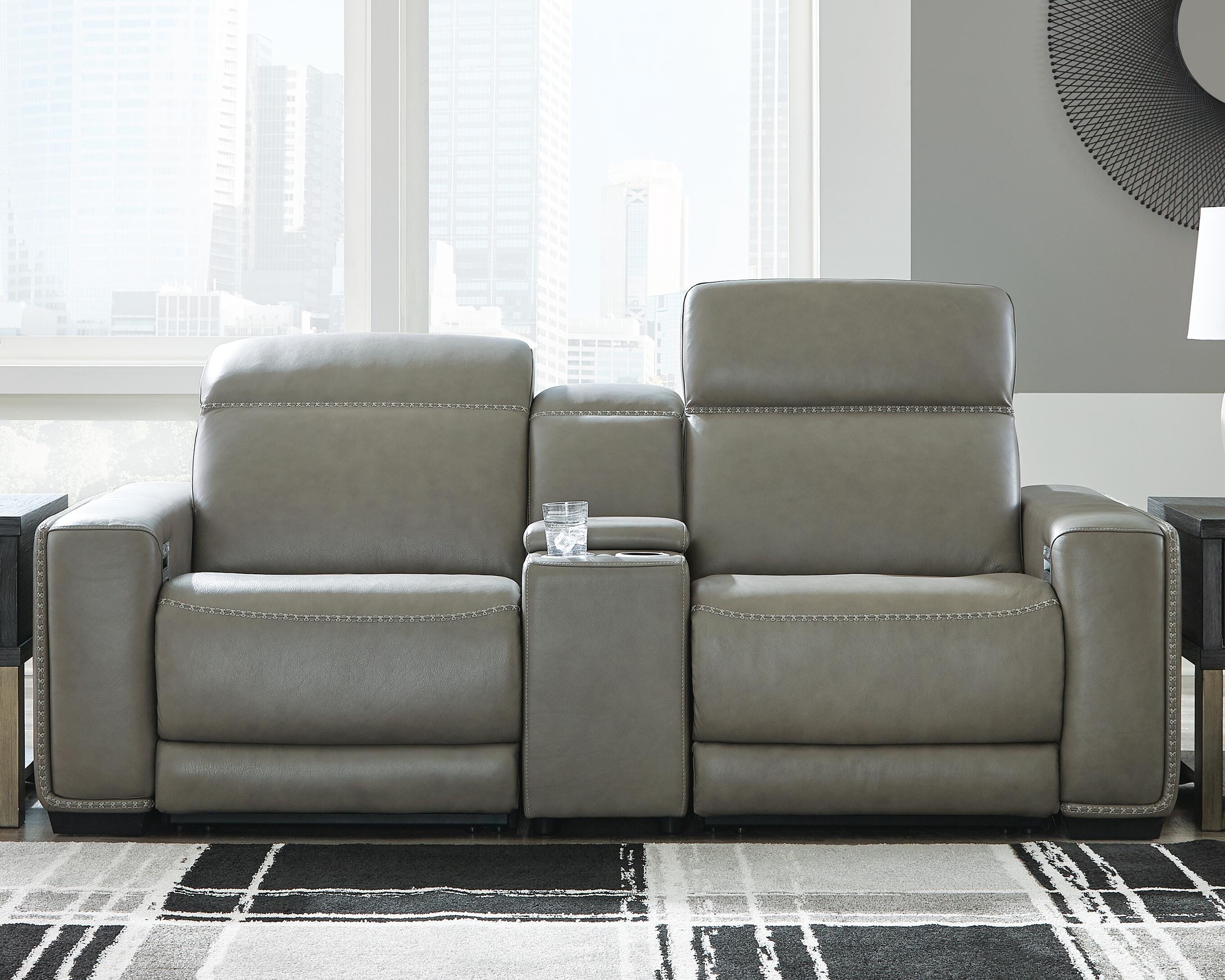 Correze 3-Piece Power Reclining Sectional Loveseat