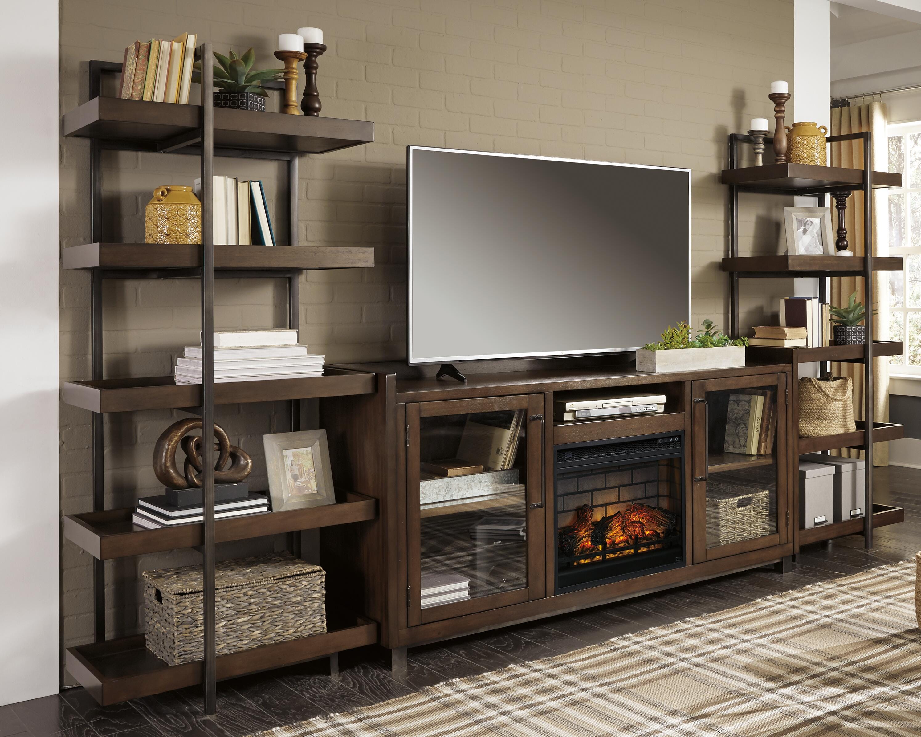 Starmore 3-Piece Wall Unit with Electric Fireplace